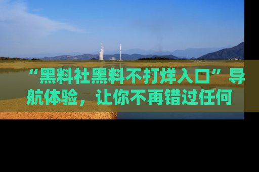 “黑料社黑料不打烊入口”导航体验，让你不再错过任何精彩黑料