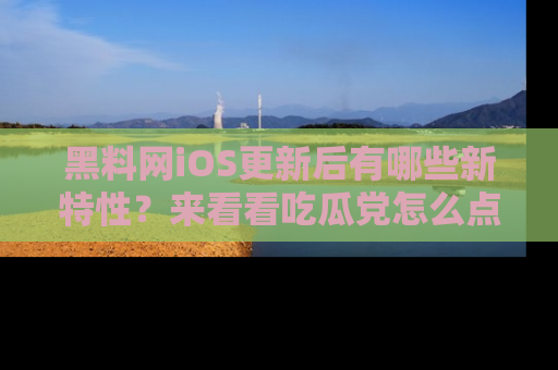 黑料网iOS更新后有哪些新特性？来看看吃瓜党怎么点评！