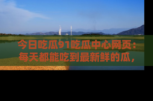 今日吃瓜91吃瓜中心网页：每天都能吃到最新鲜的瓜，八卦互动精彩无限！