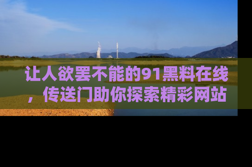 让人欲罢不能的91黑料在线，传送门助你探索精彩网站内幕！