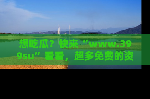 想吃瓜？快来“www.399su”看看，超多免费的资源让你尽情享受！