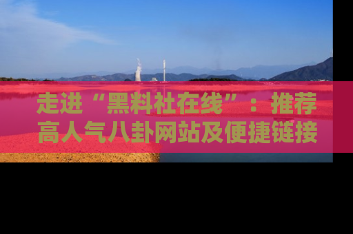 走进“黑料社在线”：推荐高人气八卦网站及便捷链接的全面指南